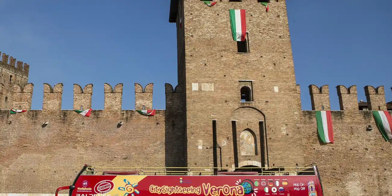 See the sights of Verona as you're shuttled around town - and save money too! Hop-on Hop-off Bus Tours Ticket Verona, Italy.